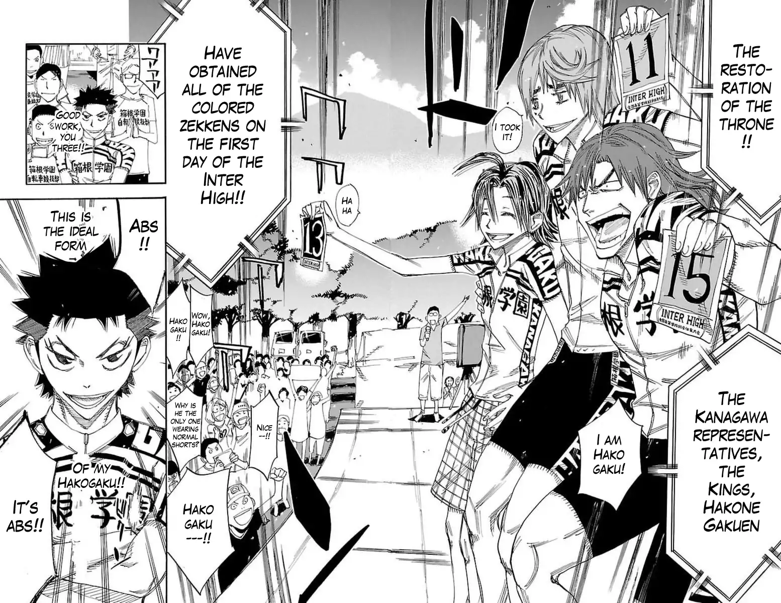 Yowamushi Pedal Chapter 350 17